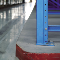 Heavy duty capacity system of storage steel racks